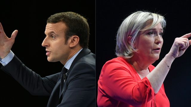 Emmanuel Macron ou Marine Le Pen? [afp]