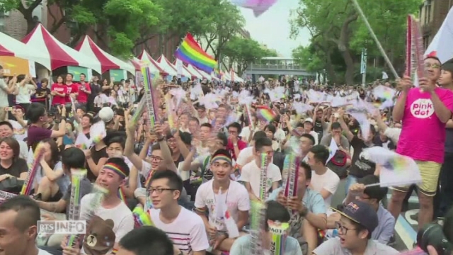 Décision historique à Taïwan en faveur du mariage gay [RTS]