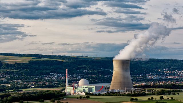 La centrale nucléaire de Leibstadt, dans le canton d'Argovie. [Alessandro Della Bella - Keystone]