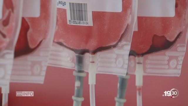 Don du sang: la revente du plasma fait débat [RTS]