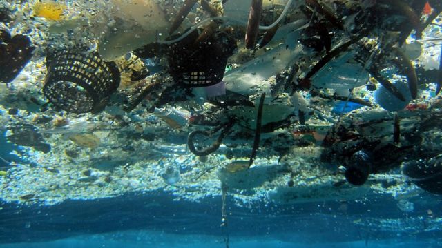 "Race for Water Odyssey" a pour objectif de faire le premier état des lieux de la pollution des mers aux déchets plastiques. [NOAA Pacific Islands Fisheries Science Center - AP/Keystone]