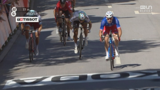 our de France, 4e étape: victoire d’Arnaud Démare au sprint après un final marqué par deux chutes [RTS]