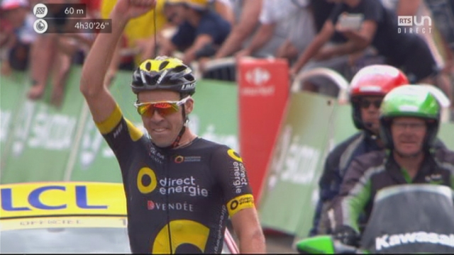 Tour de France, 8e étape: Calmejane (FRA) vainqueur en solitaire [RTS]