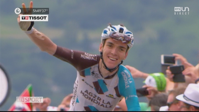 Tour de France, 12e étape: Romain Bardet (FRA) remporte l'étape devant Rigoberto Uran (COL) et Fabio Aru (ITA) [RTS]