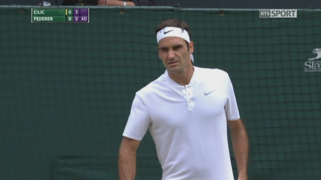 Wimbledon, finale: Federer (SUI) - Cilic (CRO) 6-3 [RTS]