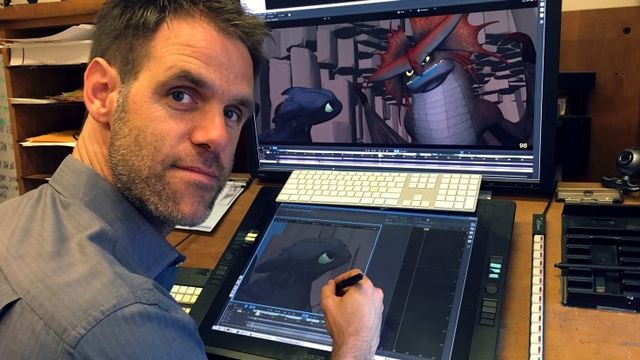 Simon Otto, chef animateur chez Dreamworks. [DR - Simon Otto]