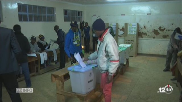 Kenya: l'élection présidentielle a lieu aujourd'hui [RTS]