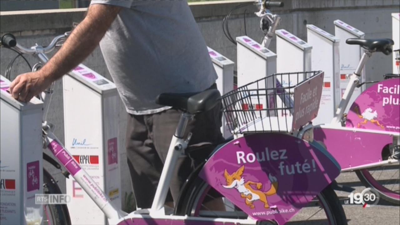 Vélos électriques en libre-service: 180 deux-roues à Lausanne [RTS]