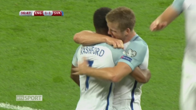 Qualifications, Angleterre - Slovakie (2-1): les buts du match [RTS]