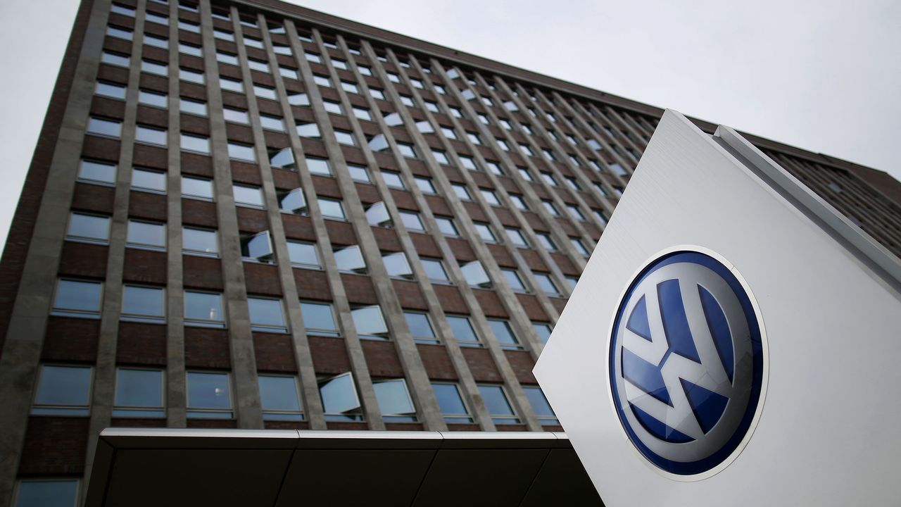 Siège administratif allemand de Volkswagen à Wolfsburg. [Ronny Hartmann - AFP]