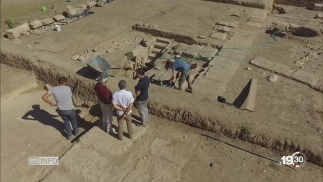 Grèce: des archéologues suisses ont découvert un temple perdu [RTS]