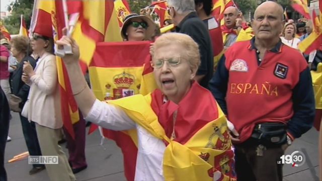 Espagne: à la veille du référendum catalan, la tension monte [RTS]