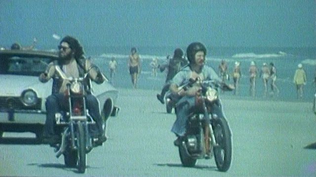 Daytona Beach en Floride en 1976. [RTS]
