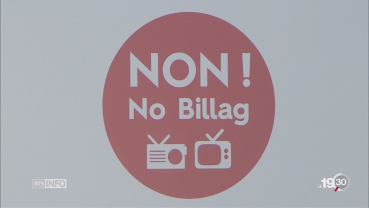 "No Billag": les opposants entrent en campagne [RTS]