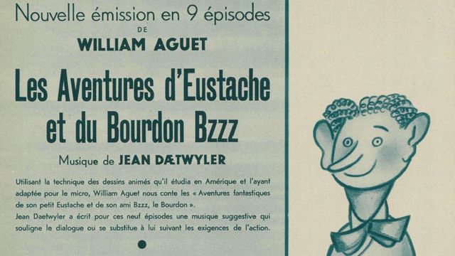 Les aventures d'Eustache et du bourdon Bzzz en 1942