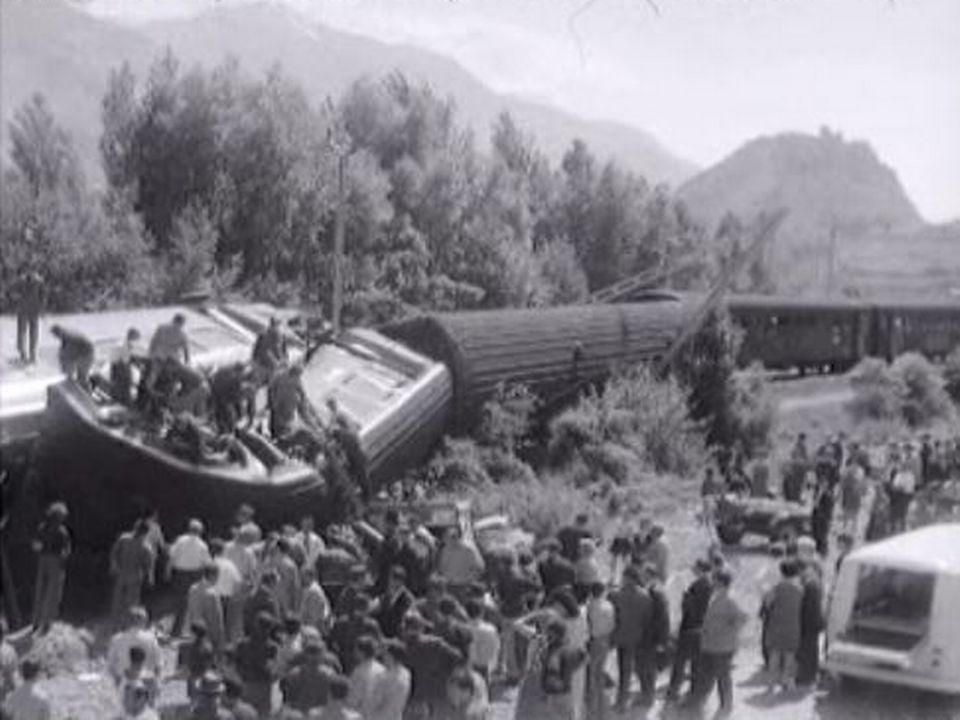 Catastrophe ferroviaire en Valais [RTS]