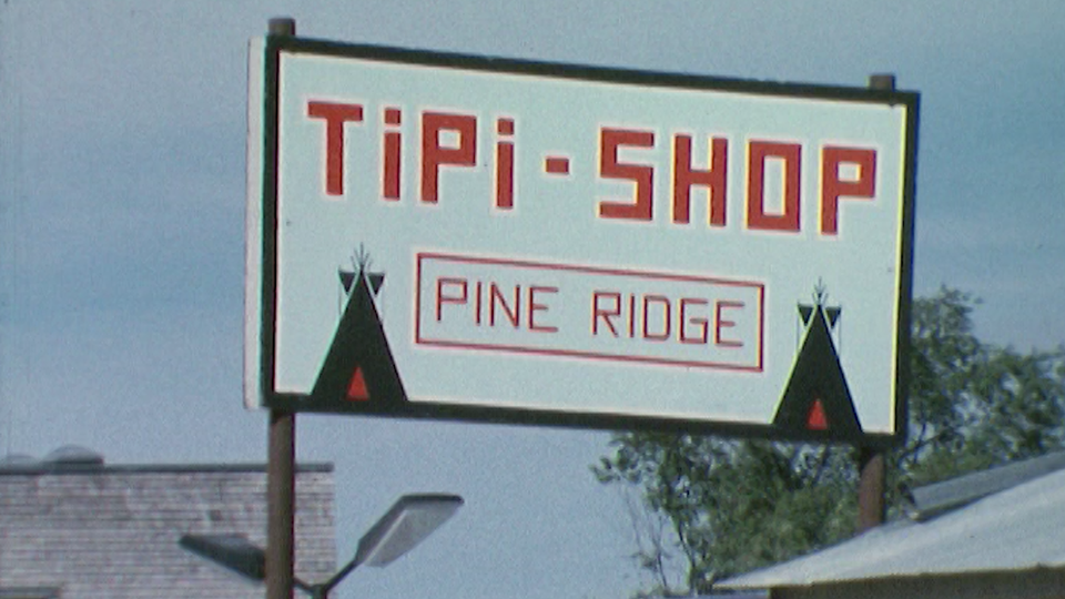 Réserve de Pine Ridge Dakota du Sud en 1972. [RTS]