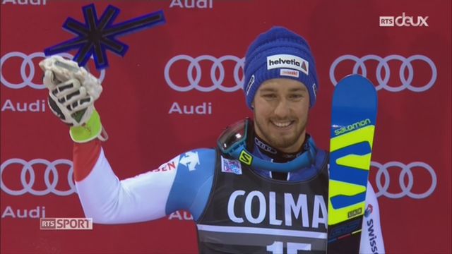 Ski - Slalom de Madonna: Luca Aerni finit deuxième [RTS]