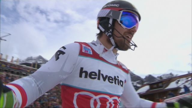 Adelboden (SUI), slalom masculin, 2e manche: Marcel Hirscher (AUT) s'impose ! [RTS]