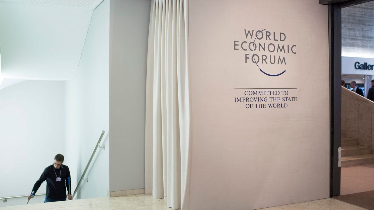 Le 48e World Economic Forum (WEF) se tiendra du 23 au 26 janvier à Davos. [Gian Ehrenzeller - EPA/Keystone]