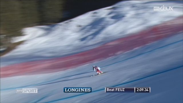 Ski alpin-Descente du Lauberhorn: victoire de Beat Feuz [RTS]