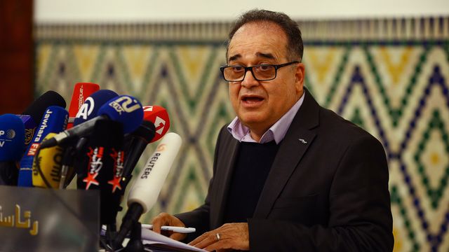 Le ministre des Affaires sociales tunisien, Mohamed Trabelsi, a annoncé samedi une série de mesures sociales en réponse à la grogne qui agite le pays.  [Yassine Gaidi - Anadolu Agency - AFP]