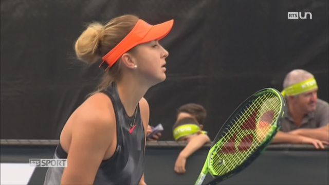 Tennis: Belinda Bencic aborde l'Open d'Australie aux côtés d'un nouvel entraîneur [RTS]