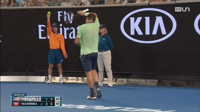 Tennis: Stan Wawrinka ne s'est pas tout à fait remis de sa blessure au genou [RTS]