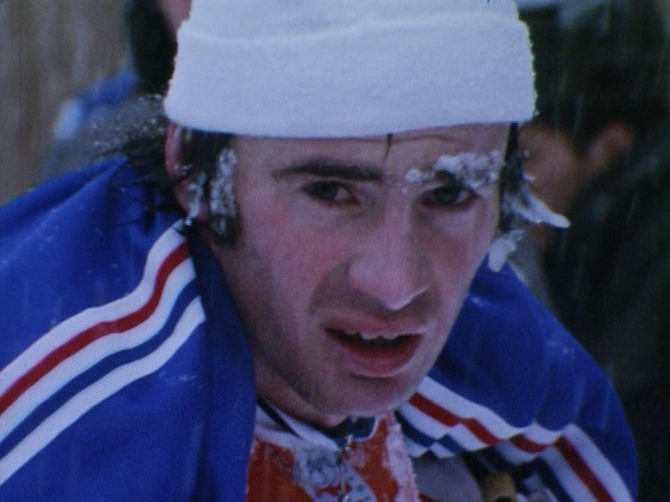 Innsbruck 1976: l'épuisement des skieurs de fond à l'arrivée de l'épreuve. [RTS]