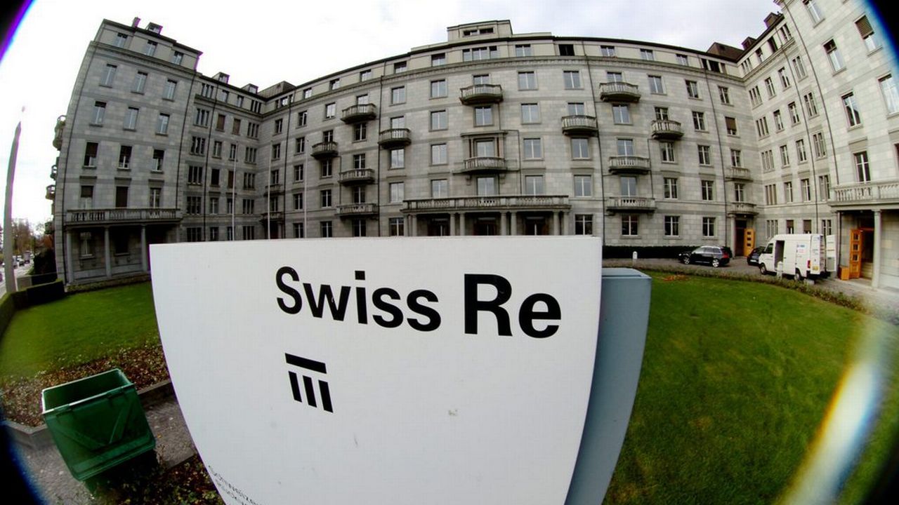 Le siège de Swiss Re à Zurich. [Steffen Schmidt - Keystone]