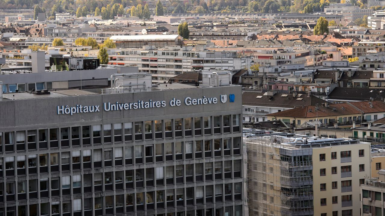 Un bâtiment des Hôpitaux universitaires de Genève (image prétexte). [Martial Trezzini - Keystone]