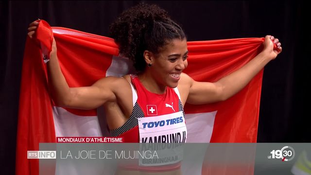 Mondiaux d'athlétisme: la joie de Mujinga [RTS]
