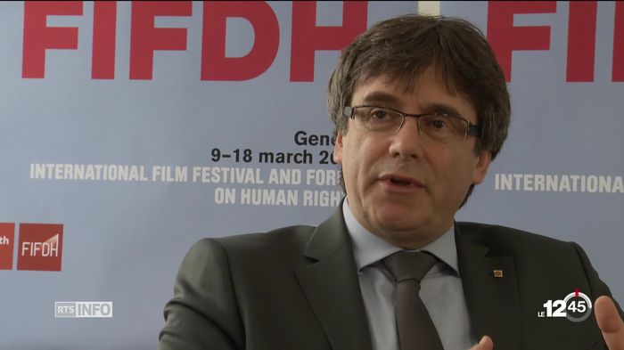 GE: Carles Puigdemont répond à l'invitation du FIFDH