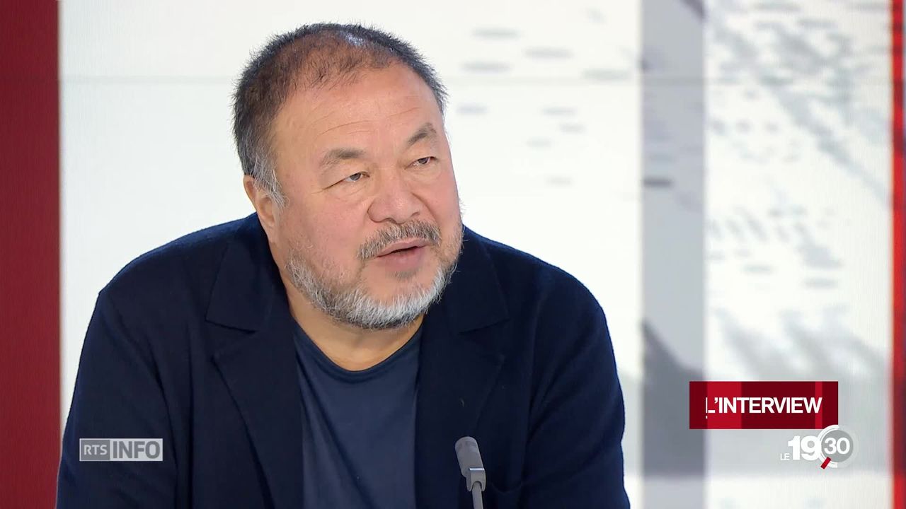 L’interview: l'artiste chinois Ai Weiwei crée l'événement avec son film "Human Flow" [RTS]
