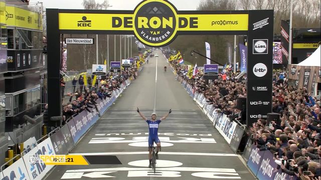 Cyclisme: le Néerlandais Niki Terpstra (Quick-Step) épingle le Tour des Flandres [RTS]