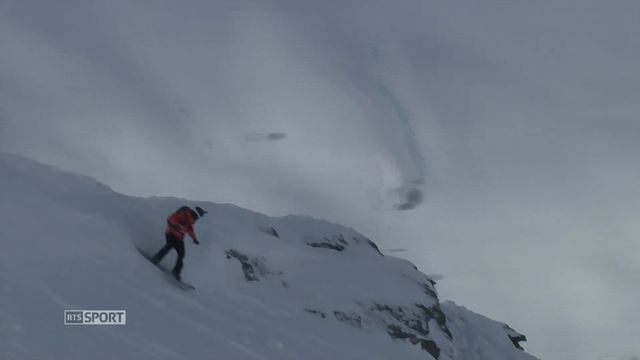 Verbier (SUI), snowboard messieurs: l'Américain, Sammy Luebke, remporte la dernière course [RTS]