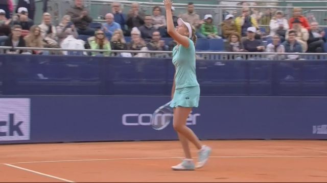 WTA Lugano, finale dames: Sabalenka (BLR) - Mertens (BEG) 5-7 2-6 [RTS]
