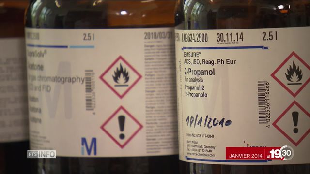 Suisse-Syrie: embarrassante exportation d'isopropanol [RTS]
