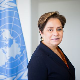Patricia Espinosa, responsable climat de l'ONU. [Rolf Vennenbernd - Keystone]