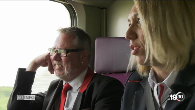 TGV entre la Suisse et Paris: inégalité de traitement entre les contrôleurs des deux pays mais solide amitié franco-suisse [RTS]