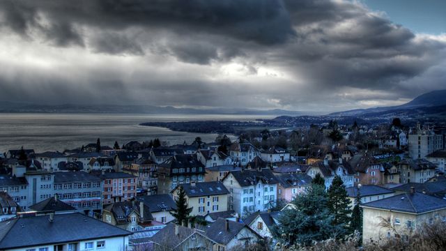 Peseux avait rejeté la fusion avec Neuchâtel, Corcelles-Cormondrèche et Valangin. [Yves Häusermann - CC-BY-SA]