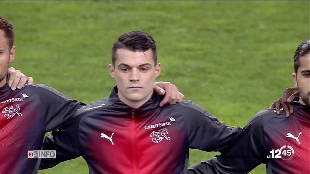 Football: coup de frayeur pour l’équipe de Suisse après la blessure de Granit Xhaka à l’entraînement [RTS]