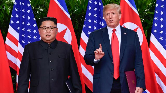 Que dit l'accord entre Kim Jong-un et Donald Trump? [Susan Walsh - AFP]