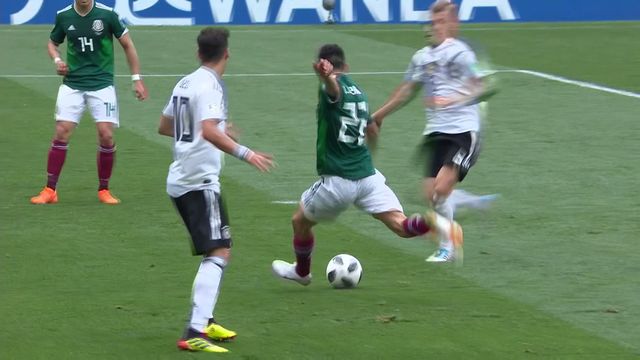 Résumé du match Allemagne - Mexique (0-1)