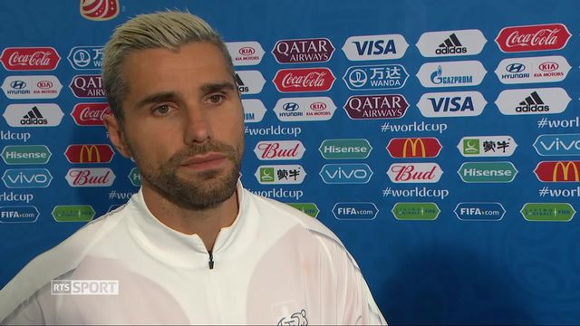 Gr. E, Brésil - Suisse 1-1: interview d'après match de Valon Berhami [RTS]