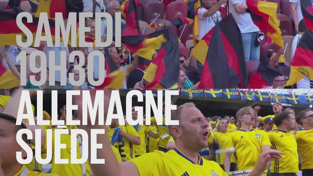 Bande-annonce: Coupe du Monde de la FIFA Allemagne - Suède du 23.06.2018 [RTS]