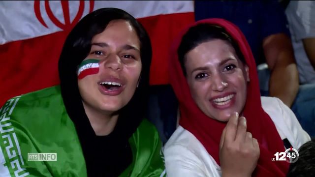 Iran: les femmes au stade pour suivre leur équipe au Mondial pour la première fois [RTS]