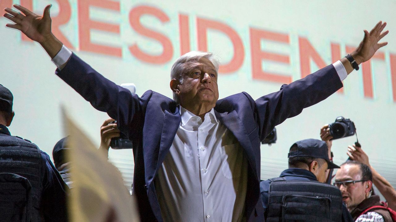 Andrés Manuel López Obrador a promis un "changement radical" au Mexique. [Anthony Vazquez - AP/Keystone]