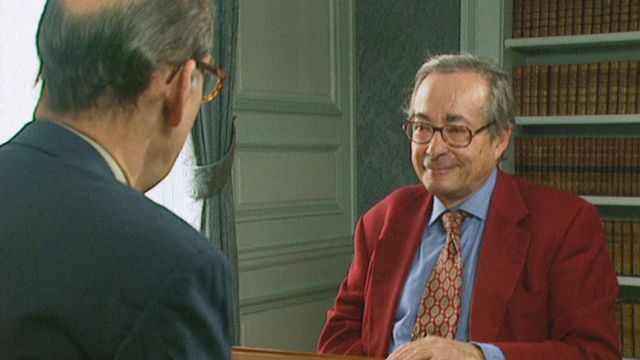 George Steiner en 1998. [RTS]