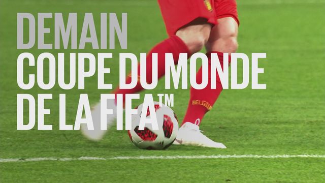 Bande-annonce: Coupe du Monde de la FIFA 1-2 finales du 10.07.2018 [RTS]